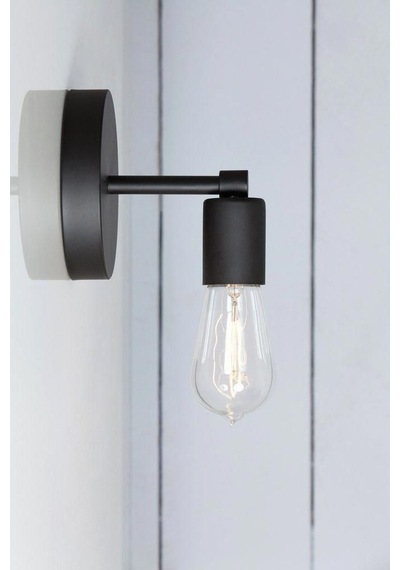 Riolight Modern Metal Aplik Siyah