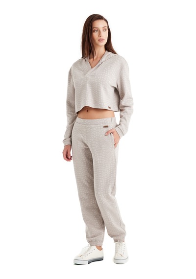 Blackspade Kadın Sweatshirt 60510 - Krem