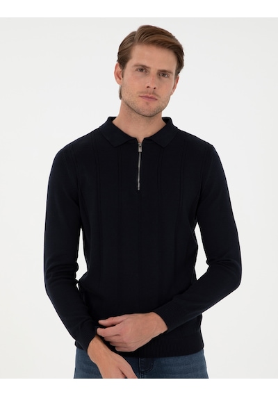 Pierre Cardin Erkek Lacivert Kazak /triko 50300505-vr033 Lacivert
