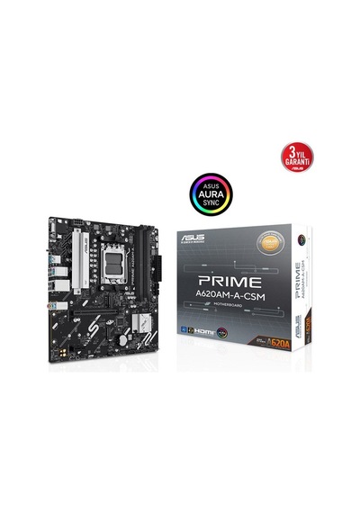 Asus Prime A620m-a/csm Am5 Ryzen Vga Dp