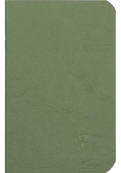 Clairefontaine My Essential Stapled 9x14 Çizgisiz Defter Fıstık Yeşili 734103c