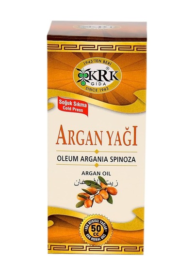 Doğal Argan Yağı 50 Ml , Soğuk Sıkma, Krk Gıda, Argan Oil, Oleum Argania Spinoza, Cold Press Diğer