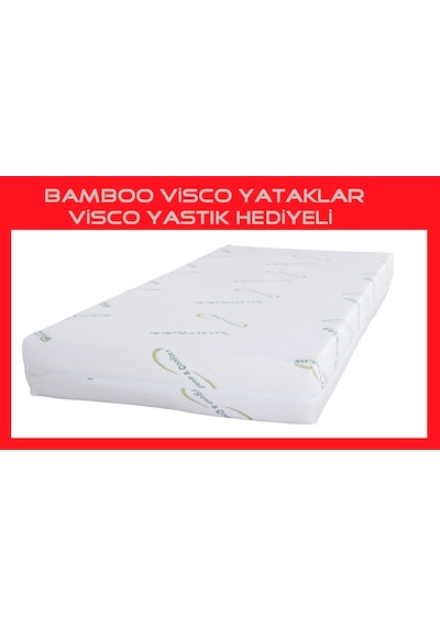 Yatakmerkezi 100X200 Visco Bambu Yatak Bamboo Visco Yatak 100*200