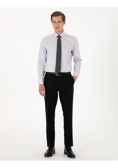 Pierre Cardin Erkek Gri Gömlek Basic 50305127-vr024 Gri