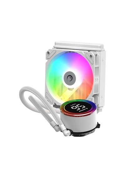 Rampage 120mm Helıos C13 Rgb Am5-1700p Sıvı Soğutmalı İşlemci Fanı Beyaz