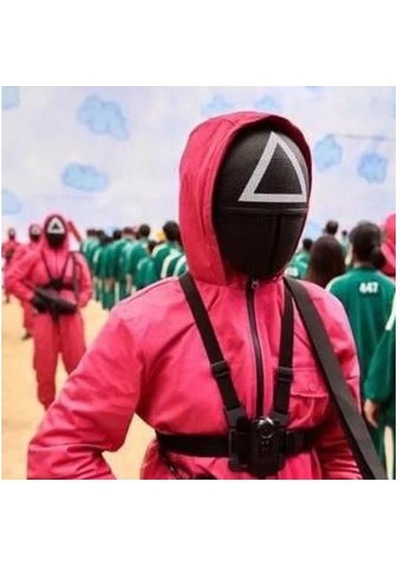 Squid Game Maske Kare