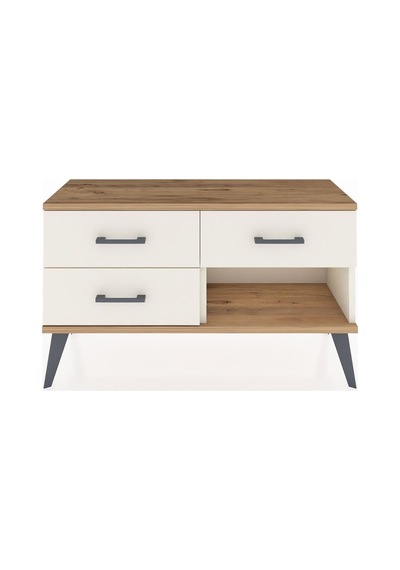 Arges Şifonyer 3 Çekmeceli 88x30x48 Aytaşı-çam/aytaşı Çam/aytaşı