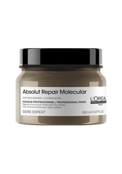 Serie Expert Absolut Repair Molecular Yıpranmış Saçlar İçin Durulanmayan Maske 150 Mililitre