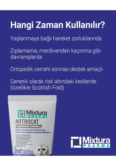 Mixtura Pharma Artrocat  Ve Kas nı Macun Kedi Maltı