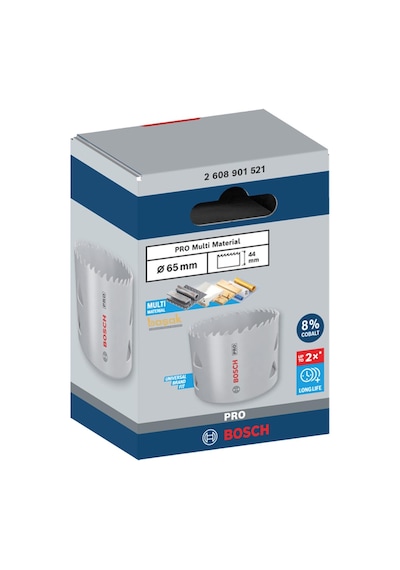 Bosch Pro 65 Mm Multi Vidalı Bi-metal Panç 2608901521
