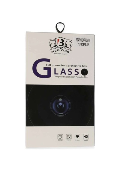 İphone 14 Pro Max Bilvis Titan Kamera Lens - Derin Mor Diğer