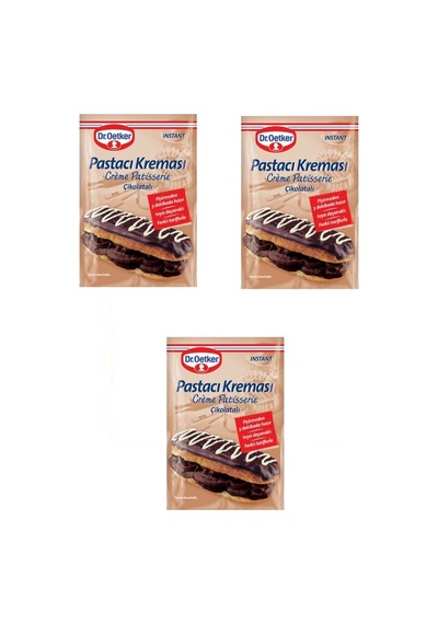 Pastacı Kreması Instant Çikolatalı 55 Gr X 3 Adet - 230350137