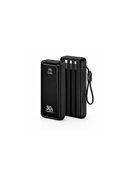 Hepu Hp-ap10 Armor 30.000 Mah 22.5w Hızlı Şarj Entegre Kablolu Powerbank