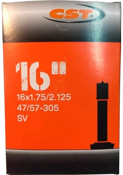 CST 16x1.75-2.125 SV Kalın Sibop Bisiklet İç Lastik