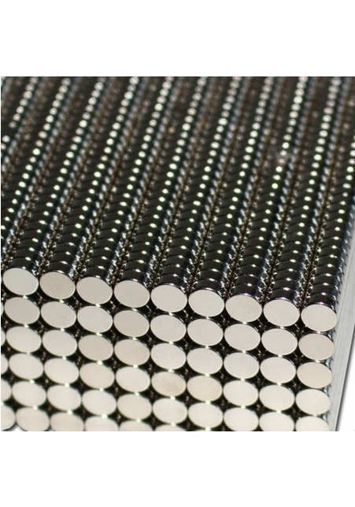 50 Adet Çap 5Mm X Kalınlık 1Mm Güçlü Yuvarlak Neodyum Mıknatıs