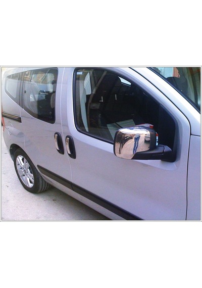 Peugeot Bipper Paslanmaz Krom Ayna Kapağı 2 Prç 2008 Üzeri
