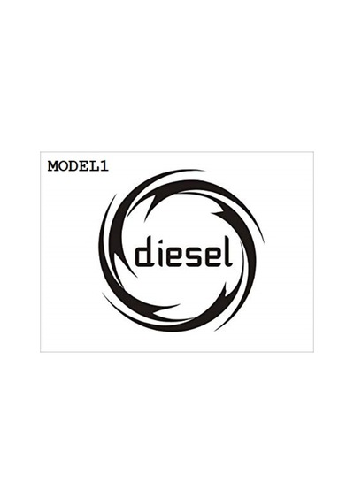 Depo Yakıt Kapağı Sticker Dizel