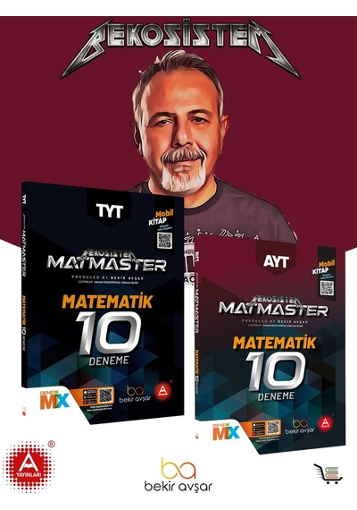 BekoSistem Matmaster AYTveTYT Matematik 10'lu Deneme Seti Bekir Avşar