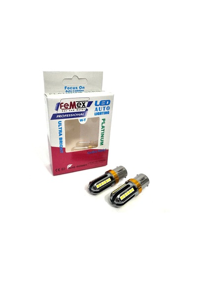 Femex Platinum P21w Beyaz Non-direction 1156 Tek Duy Led Ampul 3030chip 24smd
