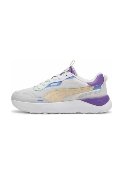 Puma Runtamed Platform-Silver Mist Kadın Spor Ayakkabı-28320-Gri