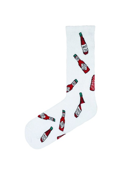 Carnaval Socks Acı Sos Desenli Renkli Spor Çorap Renkli