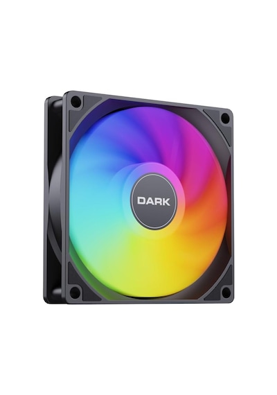 12 Cm Solid Frgb Fan Diamond Pro Fan Dkcf126f Standart