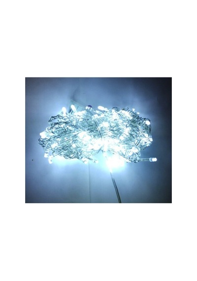 Beyaz Dekoratif Ip Led Pilli 2 Metre 20 Ledli Beyaz
