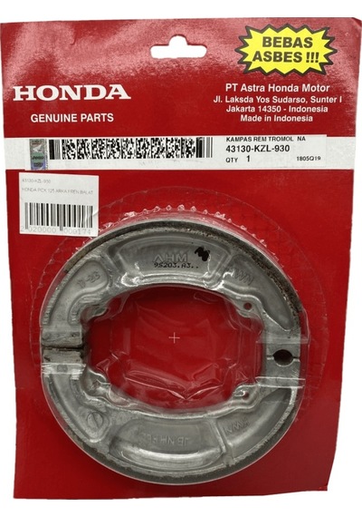Honda Spacy 110  Arka Fren Balatası