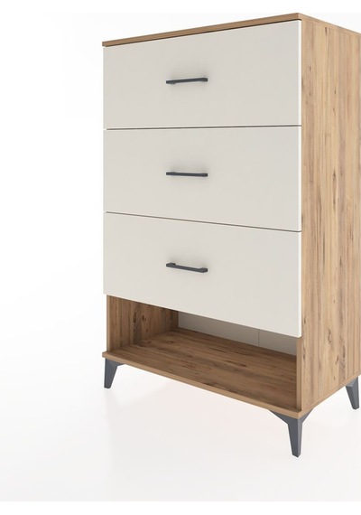 Hyperion Dolap 3 Çekmeceli 88x44x134 Çam-aytaşı Atlas Çam