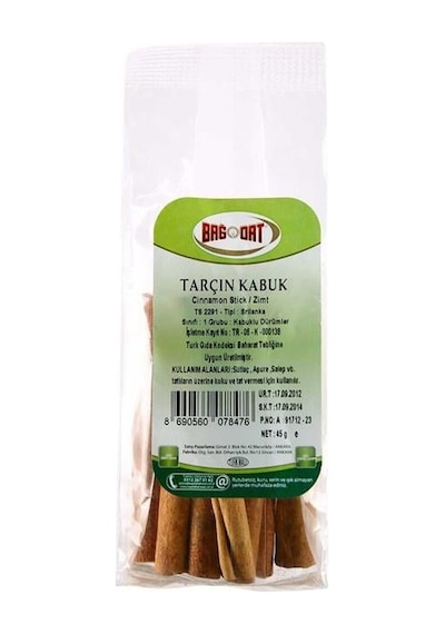 Tarçın Kabuk 45gr