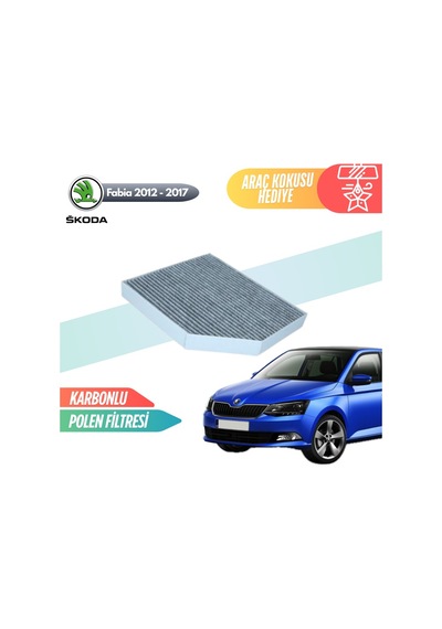Seat Toledo 2013-2018 Model Karbonlu Polen Klima Filtresi