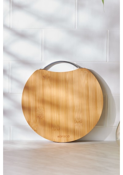 Karaca  Owen Round Small Bambu Kesme Tahtası