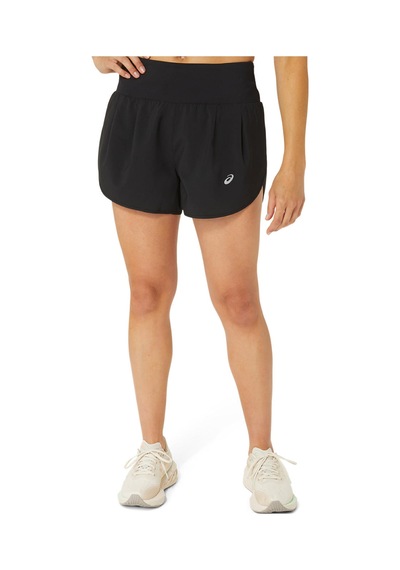 Asics Road 3.5ın Short Kadın Siyah Beyaz Şort 2012c965-001 Siyah Beyaz