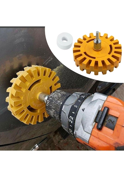 Petinka Kauçuk Oto Leke Temizleyici Silgi 10 Cm 2 Cm