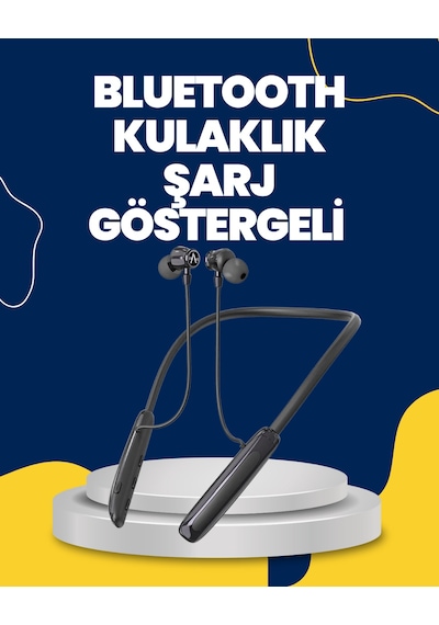 Uzun Süreli Kullanım Boyun Askılı Kablosuz Kulaklık Hızlı Şarj, Ergonomik Tasarım 2