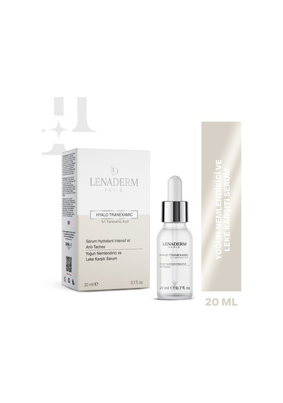 Lenaderm Hyalo Tranexamic Nemlendirici Ve Leke Karşıtı Cilt Bakım Serumu 20 Ml