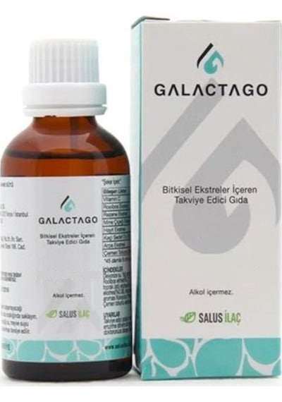 Galactago Emziren Anneler İçin Bitkisel Damla 100 ML