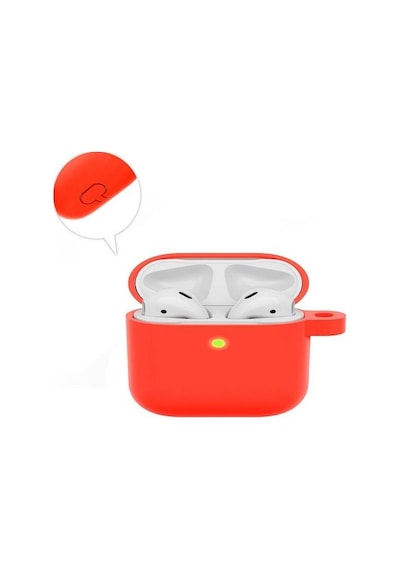 Koodmax Apple Uyumlu AirPods Pro 1. Nesil Silikon Kulaklık Koruma Kılıfı - Kulaklık Koruyucu Kılıf 001
