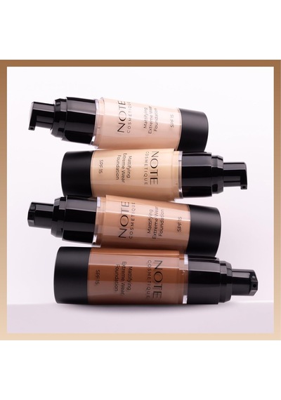 Cosmetics Mattifying Extreme Wear 01 Beige Mat Bitişli Spf 15 Kapatıcı Fondöten Çok Renkli