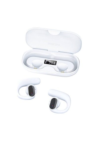 Recci REP-W60 Angel Serisi Dijital Led Göstergeli Hi-Fi Ses TWS Bluetooth 5.3 Kulak İçi Kulaklık