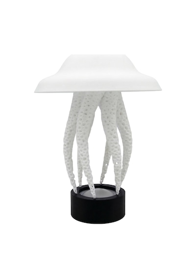 Fibrika Store Aurelia Modern Tasarım Dekoratif Gece Lambası Beyaz