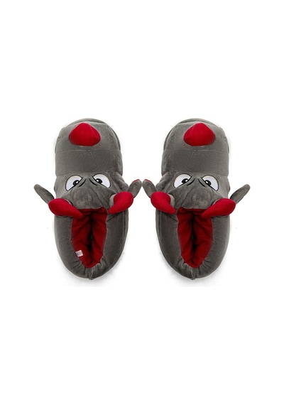 Twigy Toro Erkek Hayvanlı Panduf Gri 41/46 EE0510 Gri