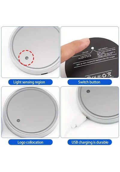 Led Araba Bardak Altlığı