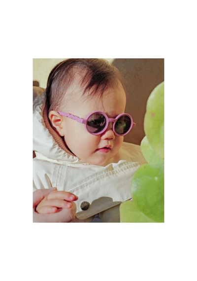 Olivio&co Classic Round Bebek Güneş Gözlüğü - Rock Rose Pembe