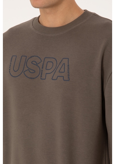 U.s. Polo Assn. Erkek Vizon Sweatshirt 50309040-vr052 Vizon