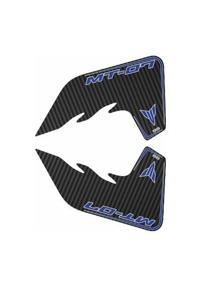 Yamaha Mt07 2018 - 2020 Uyumlu Yan Pad 003 Çok Renkli