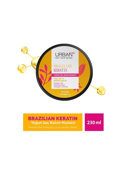Lexroo Brazilian Keratin Yoğun Saç Bakım Maskesi, 230 Ml