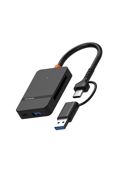 Microcase ALl4587 8 İn1 USB OTG SD/TF Type C USB 3.0 Çift Kart Okuyucu