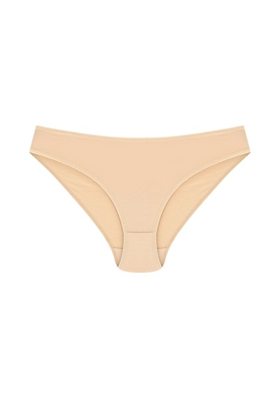 Casual Lingerie Kadın Pamuklu Bikini Model  3'Lü Paket Siyah Beyaz Ten Kadın Külot Çok Renkli
