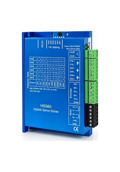 60hse3n-d25 Nema 24 Step Servo Motor 3nm 5.0a Kapalı Döngü